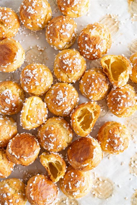 brown butter chouquettes cloudy kitchen recipe in 2020 choux pastry food pastry