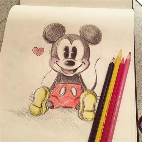 Mickey Mouse Tekenen Disney Tekenen Tekeningen Disney Figuren