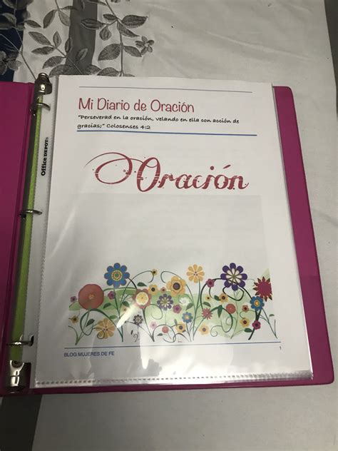 Mi Diario De Oración ¡gratis Blog Mujeres De Fe