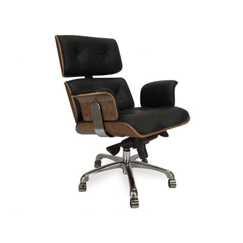 Eames Replica Premium Executive Office Chair Italian Leather Urban Hyve