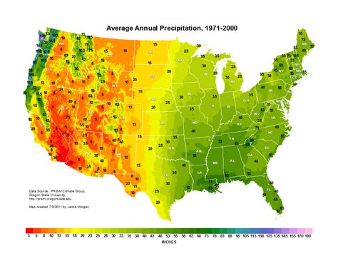 Online Maps United States Precipitation Map