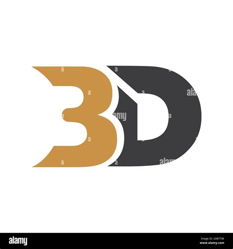 initial letter bd logo or db logo vector design template stock vector image and art alamy