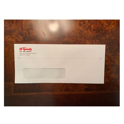 10 Window Envelopes 4 18” X 9 ½” Sir Speedy