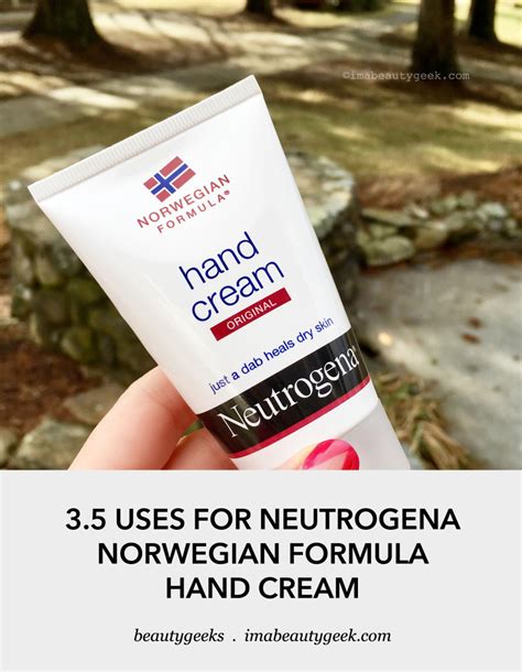 Neutrogena Norwegian Formula Hand Cream Original 35 Ways To Use It