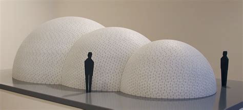 Model For Brick Structurethree Domes Krakow Witkin Gallery