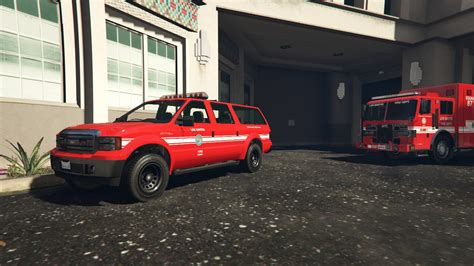 San Andreas Fire Department Chevrolet Silverado 1500fd Gta5 Mods