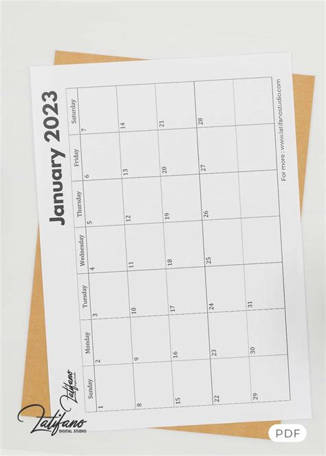 January 2023 Calendar Printable Free Printables Coloring Pages And Cards