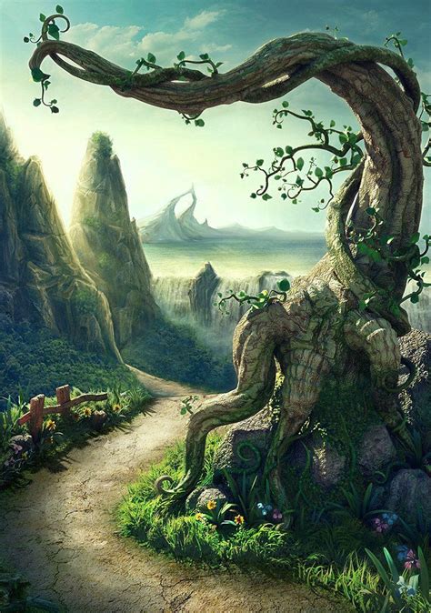 Faerie Realm Fantasy Landscape Art World Fantasy Inspiration