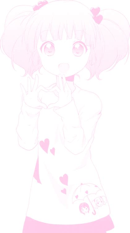 Kawaii Soft Aesthetic Pink Anime Background Cute Anime Girl Soft
