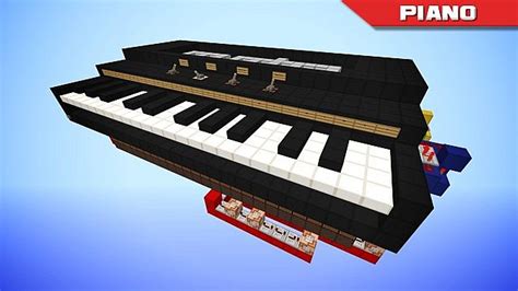 Maybe you would like to learn more about one of these? Giant Playable Piano In Vanilla Minecraft. Minecraft Project