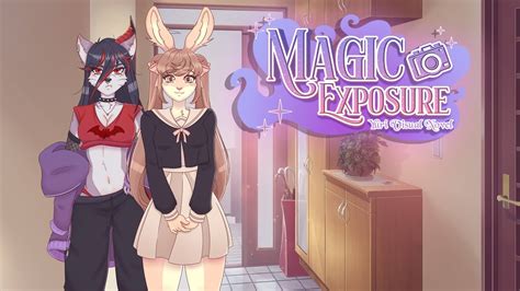 Magic Exposure Yuri Visual Novel Trailer YouTube