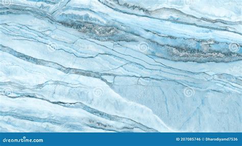 Natural Blue Marble Texture Pattern Background With High Resolution