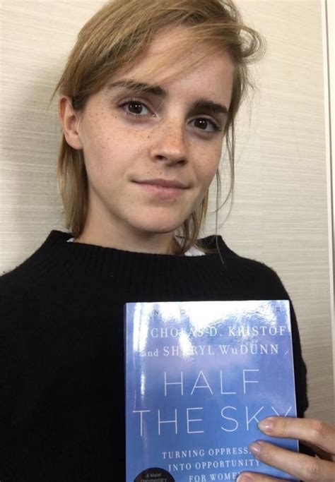 On International Literacy Day Emma Watson Interviews Half The Sky