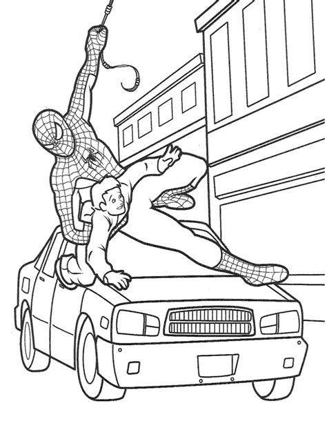 Epic Spider Man Coloring Page - Free Coloring Pages Online