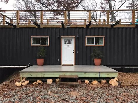 Appalachian Container Cabin Shows the Benefits Container Building | Container cabin, Container ...