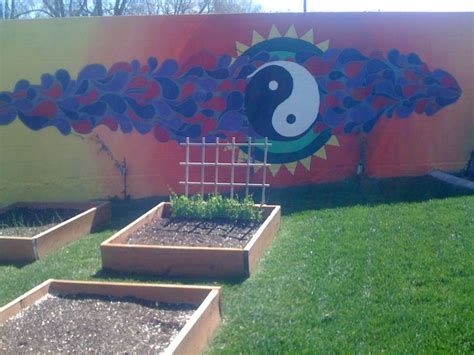 Cinder block wall ideas | Block painting, Cinder block paint, Garden