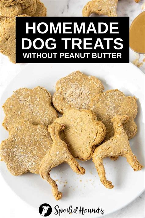 Homemade Dog Treats Without Peanut Butter Spoiled Hounds Recipe In