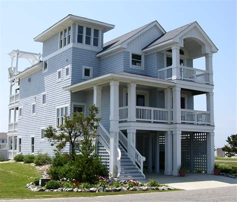 Coastal house plans are designed for property that are either located on a beach or are in a flood hazard location. Elevated Florida Beach House Plans