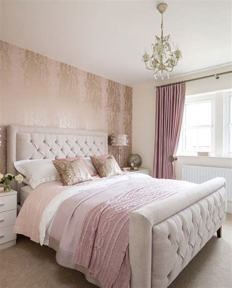 2030 Pink And Grey Bedroom