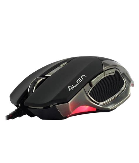 Buy Zebronics Alien Gaming Usb Mouse Black Online At Best Price In
