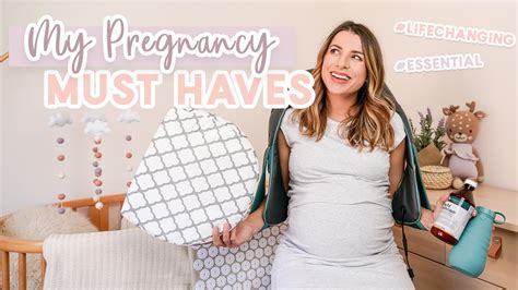 Top Pregnancy Must Haves Essentials For Every Trimester Youtube