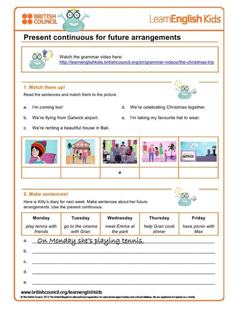 Prepositions Of Place Worksheet British Council Worksheets