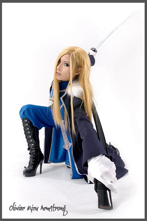 Full Metal Alchemist Cosplay Olivier Mira Armstrong Lesbianblogger08