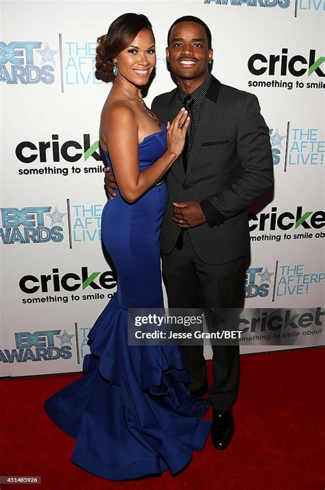 Actor Larenz Tate And Tomasina Parrott Attend The Bet Awards 14 Post