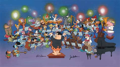 Hanna Barberas Symphony Of The Stars Rare Ltd Ed Cel Signed Hanna