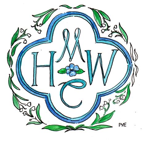 Fancy monogram font generator, white flower tattoo ...