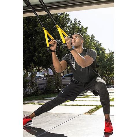 This relatively new method for working out involves using your body weight in conjunction with adjustable straps for your hands or your feet. TRX "Home 2" Suspension Trainer buy at Sport-Thieme.co.uk