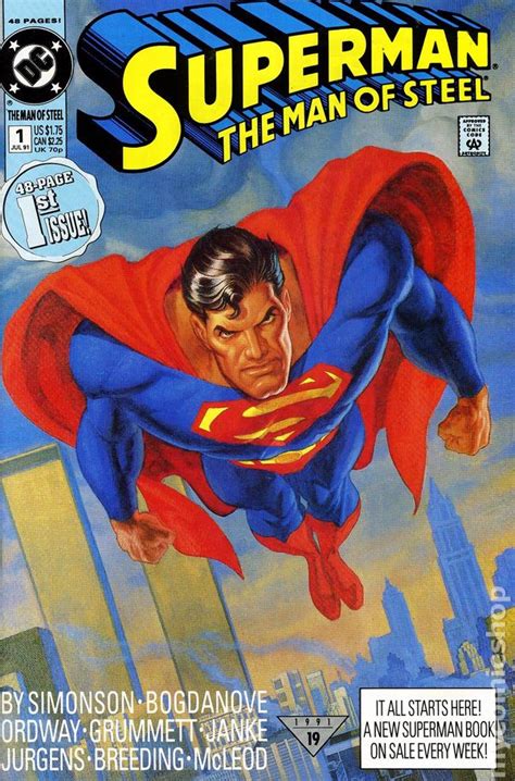 Superman The Man Of Steel Comic Books