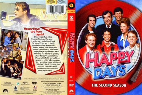 Happy Days Season 2 Tv Dvd Scanned Covers 12784happy Days Season 2 Dvd Covers