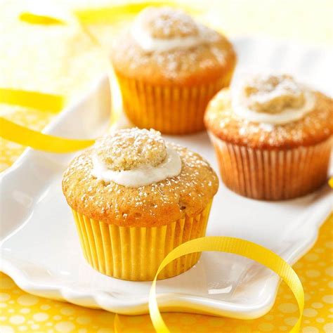 Gently push cut corner of bag into center of cupcake. Cream-Filled Banana Cupcakes Recipe | Taste of Home