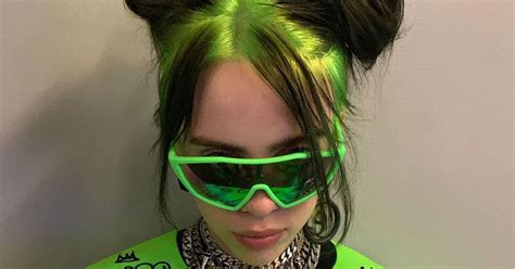 Billie Eilis Now Has Slime Green Hair