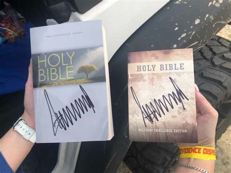 People Are Selling Bibles With Fake Trump Signatures Faithwire