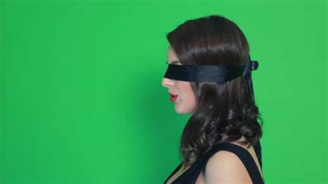 Blindfolded Girl Stock Videos Royalty Free Blindfolded Girl Footage
