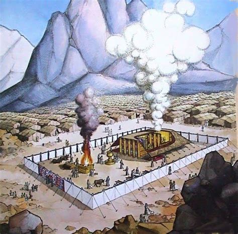 Tabernacle Of Moses The Tabernacle Was First Erected In The Wilderness