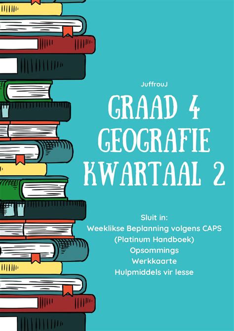 Gr4 Geografie Kwartaal 2 Beplanning Met Werkkaarte En Hulpmiddels Teacha
