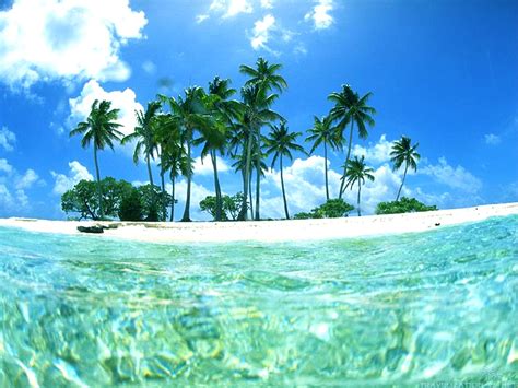 67 Tropical Beach Desktop Wallpaper
