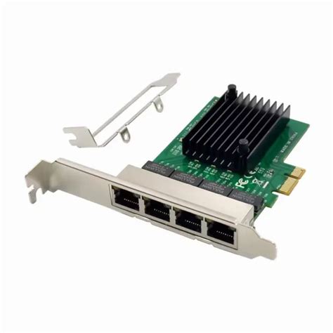 4 Port Gigabit Ethernet Pci E Pcie X1 Network Adapter Card Nic Realtek