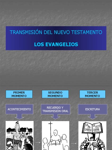 La Transmisión Y Formación De Los Evangelios Del Nuevo Testamento Pdf