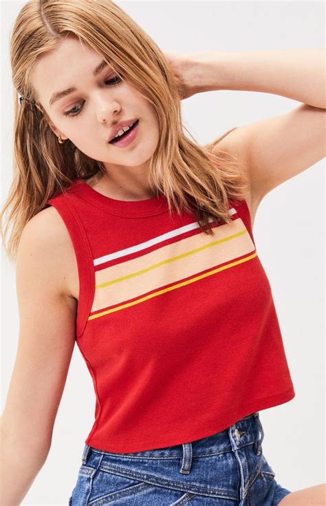 Ps Basics By Pacsun Bumble Tank Top Pacsun Outfits With Hats