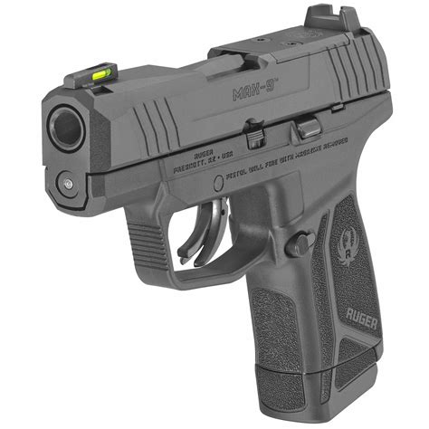 Ruger Max 9 No Thumb Safety Optics Ready 9mm Element Armament