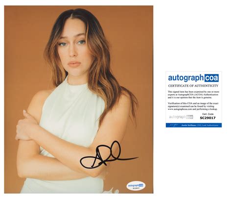 Alycia Debnam Carey The 100 Signed Autograph 8x10 Photo Acoa Outlaw