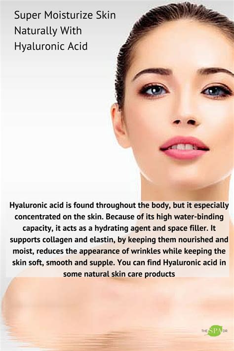 Super Moisturize Skin Naturally With Hyaluronic Acid Natural Beauty
