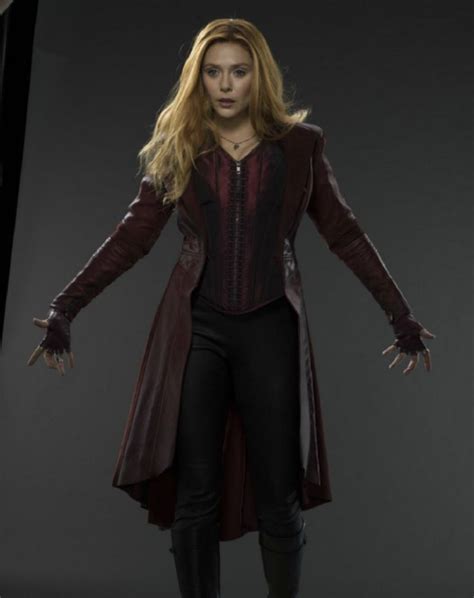 Unused Elizabeth Olsen As Wanda Maximoff Scarlet Witch Promo Photos