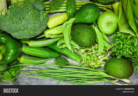 Fresh Green Fruit Image And Photo Free Trial Bigstock