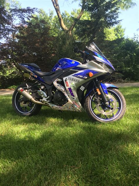 Maar we hebben het toch geprobeerd! Custom Yamaha R3 (With images) | Yamaha r3, Sport bikes ...