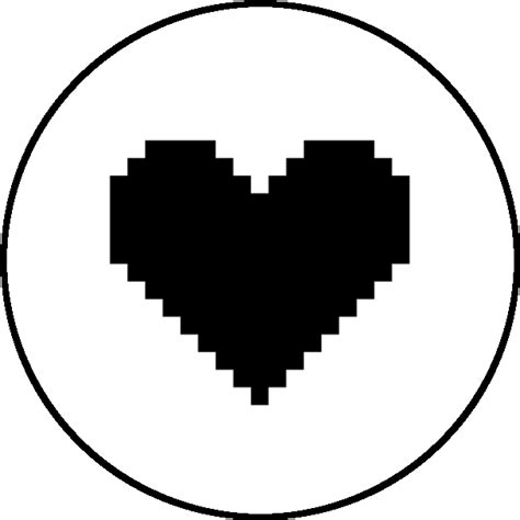 16 Pngs Tumblr 8bit Heart Clipart Clip Art Library